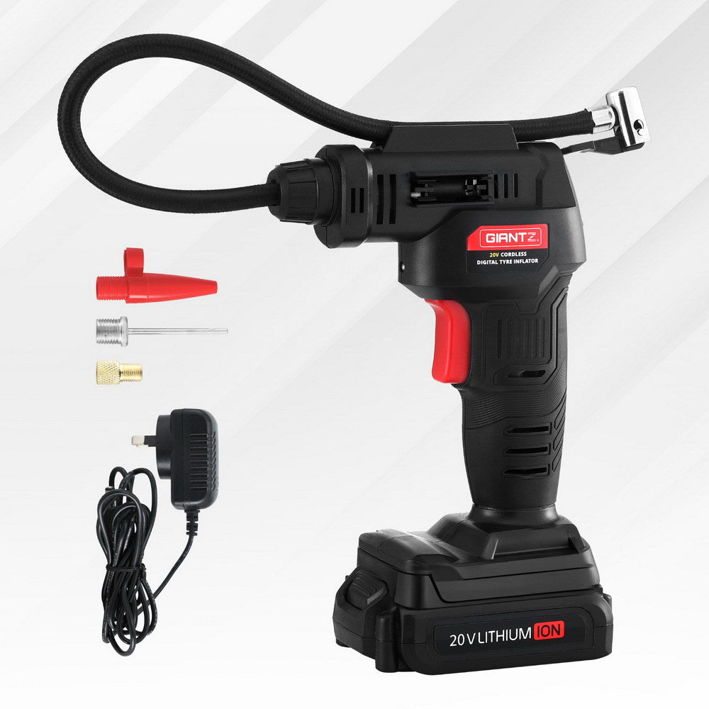 Giantz 20V Air Compressor 120PSI Electric Portable Air Inflator LED Light-6