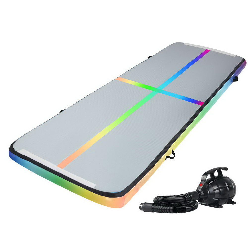 Everfit 3M Air Track Gymnastics Tumbling Exercise Mat Inflatable Mats + Pump-6