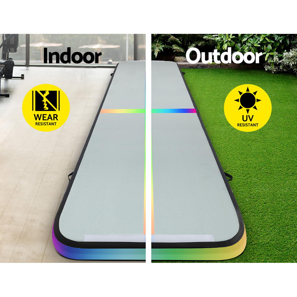 Everfit 5X1M Air Track Inflatable Tumbling Mat Gymnastics Yoga Mat-5