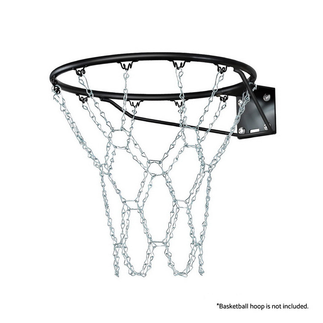 Everfit Basketball Ring Metal Braided Chain Net 12 Loop-6