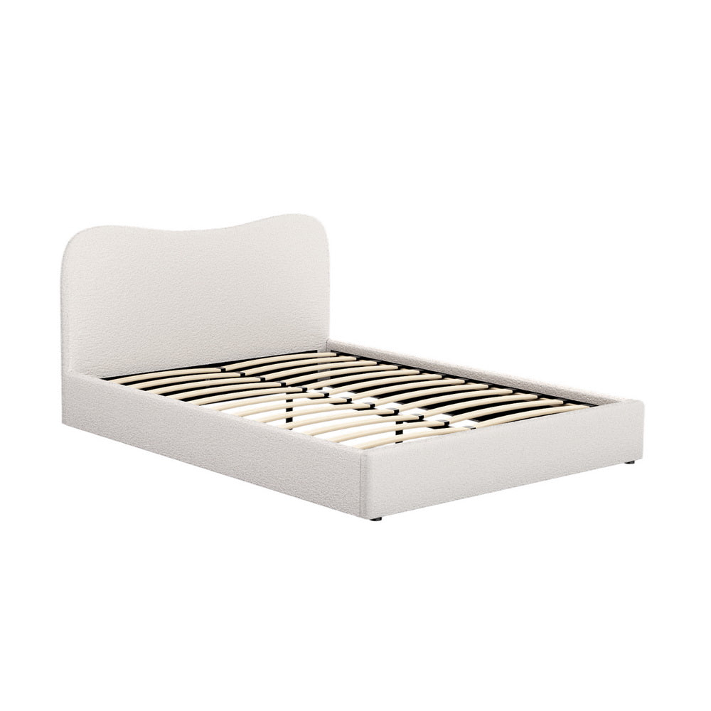 Artiss Bed Frame Queen Size Boucle DARA-6