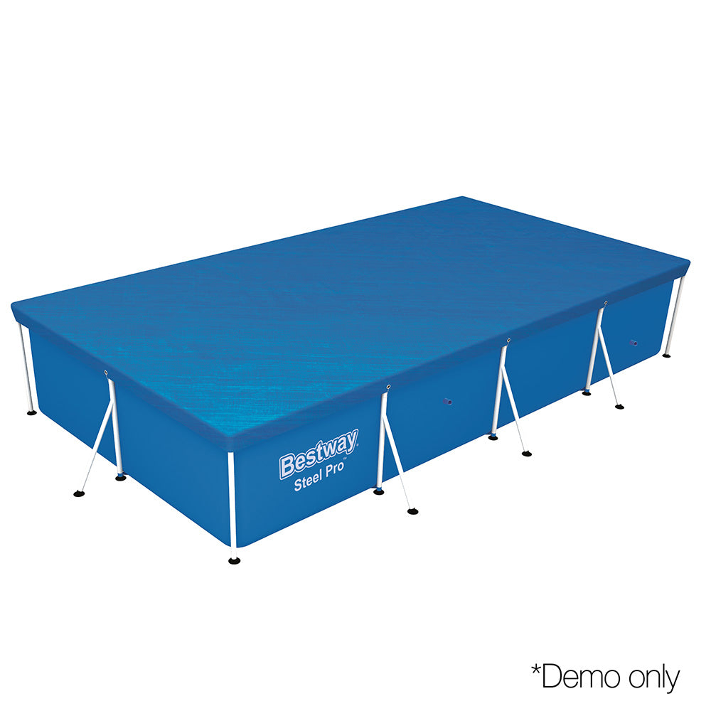 Bestway 58017 Pool Cover Fits 4x2.11m Above Ground Swimming Pool PE Blanket-6