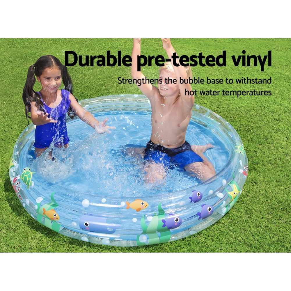 Bestway Swimming Pool Above Ground Play Kids Pools Inflatable Round Family Pool-5