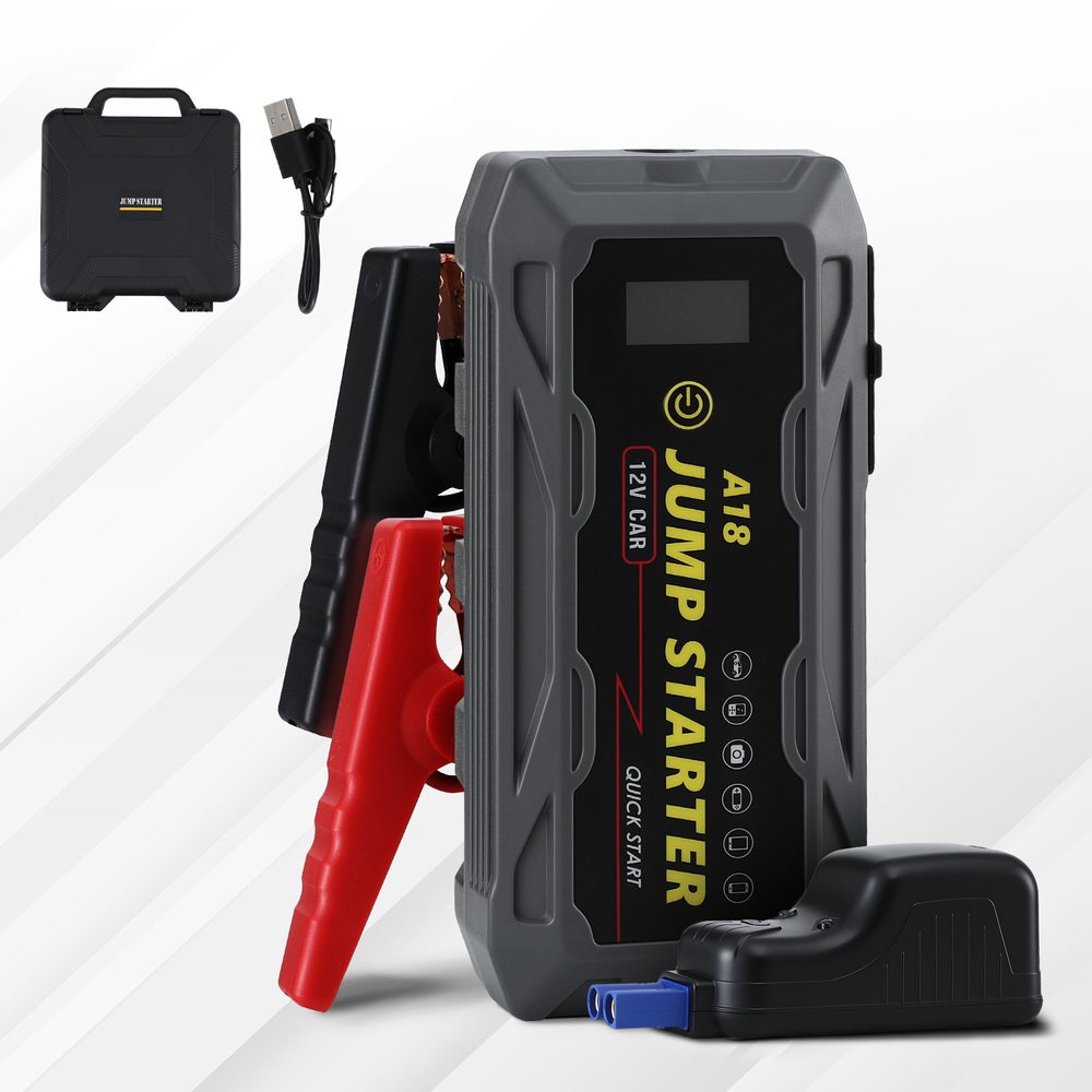 Giantz 2000A Portable Car Jump Starter 12V Lithium Battery Booster Pack Power Bank & Jumper Cables-6