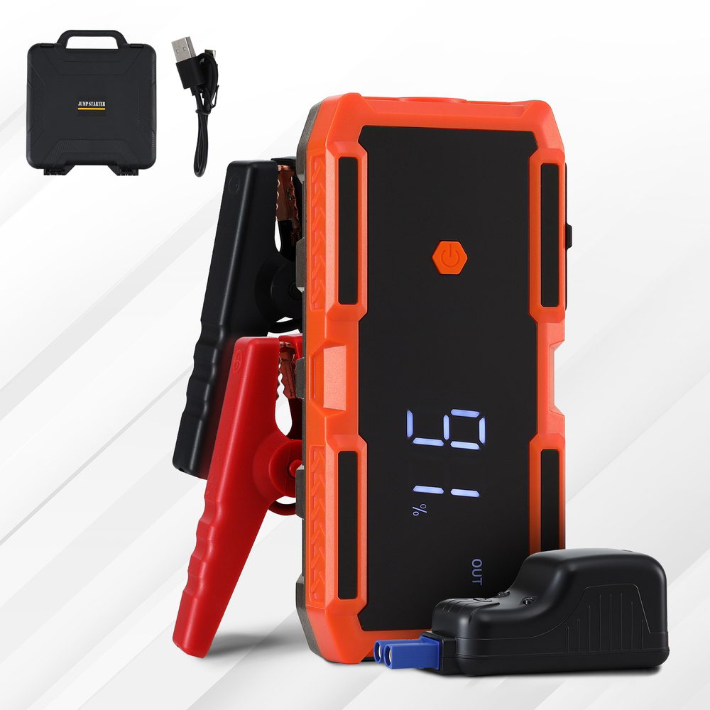 Giantz 3000A Portable Car Jump Starter 12V Lithium Battery Booster Pack Power Bank & Jumper Cables-6
