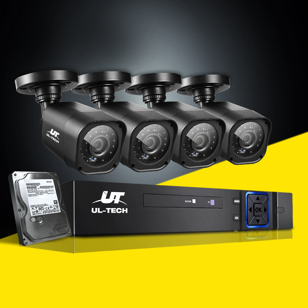 UL-tech CCTV Security System 8CH DVR 4 Cameras 2TB Hard Drive-7