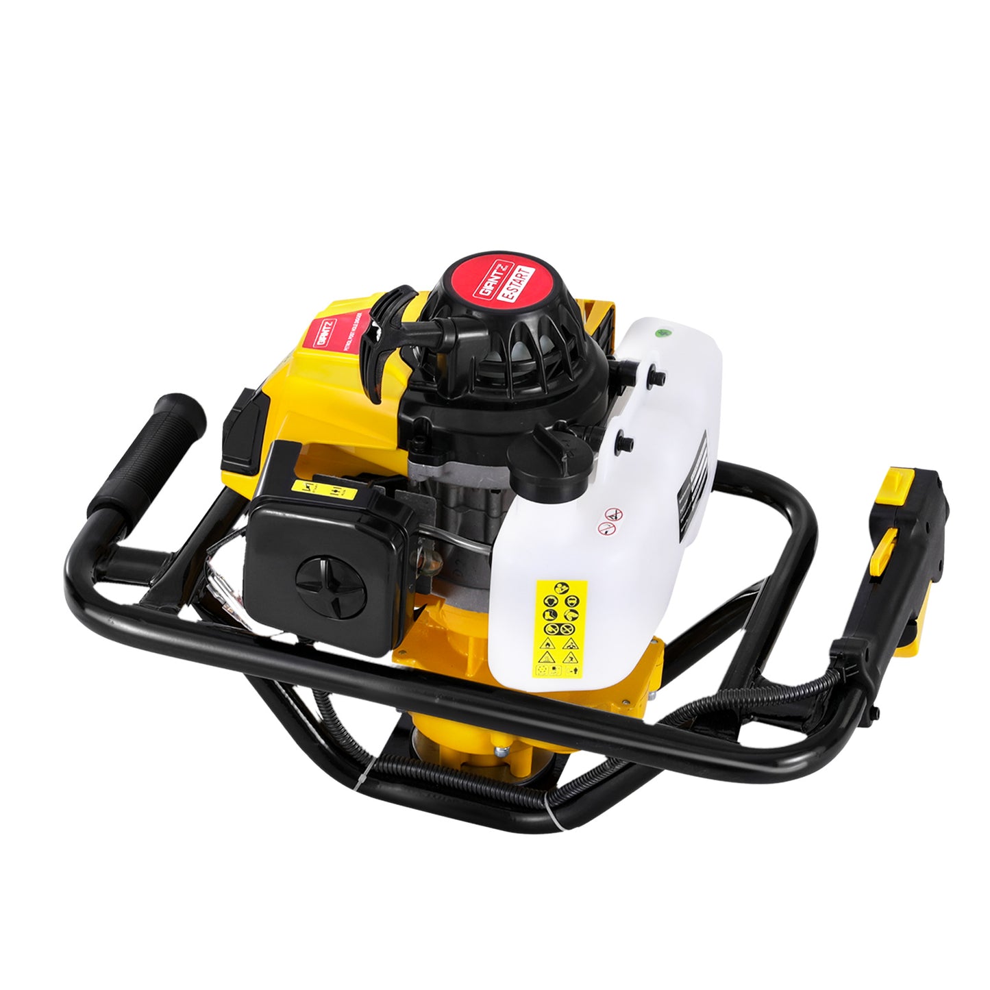 Giantz 82CC Post Hole Digger Motor Only Petrol Engine Yellow-6