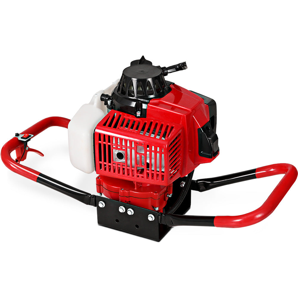 Giantz 80CC Petrol Post Hole Digger Motor Only Engine Red-6