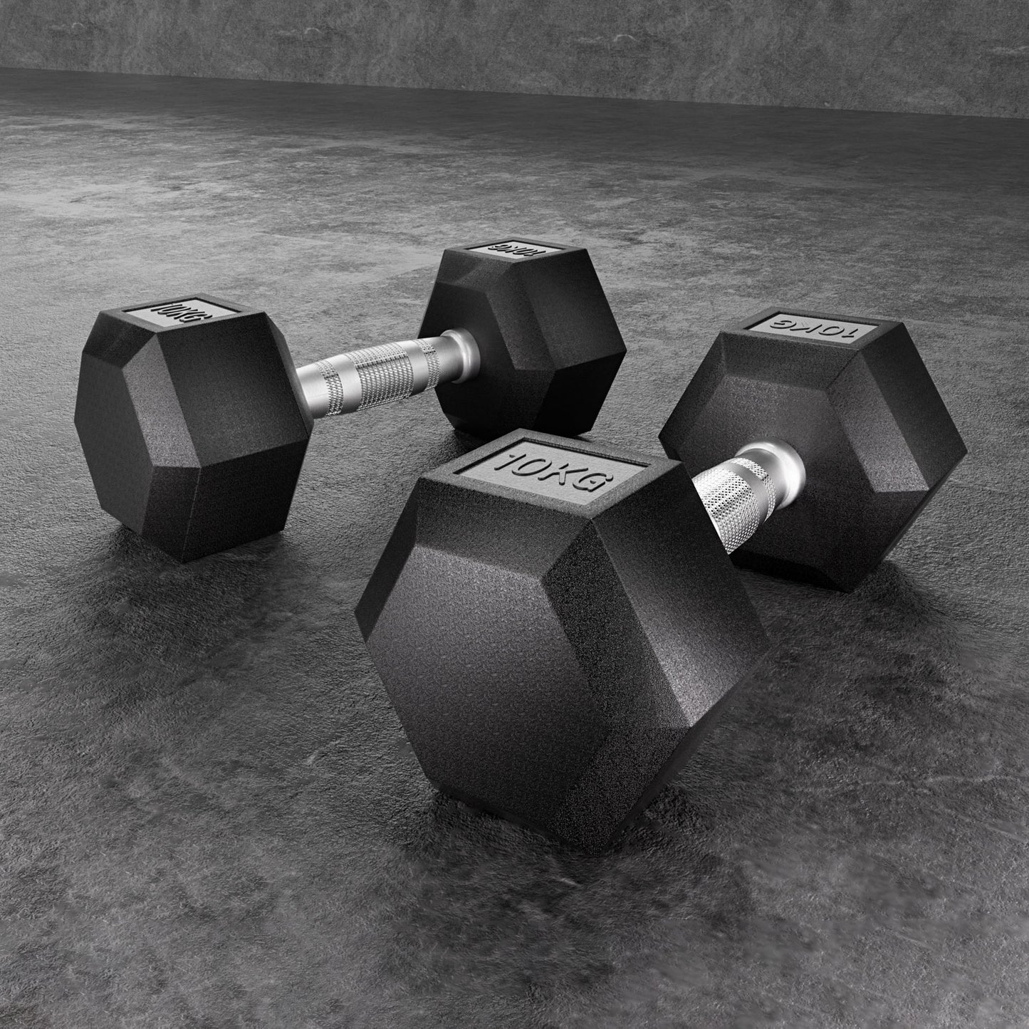 Everfit 20kg Hex Dumbbells Set Dumbbells Weights Lifting Bench Gym Workout 2x10kg-6