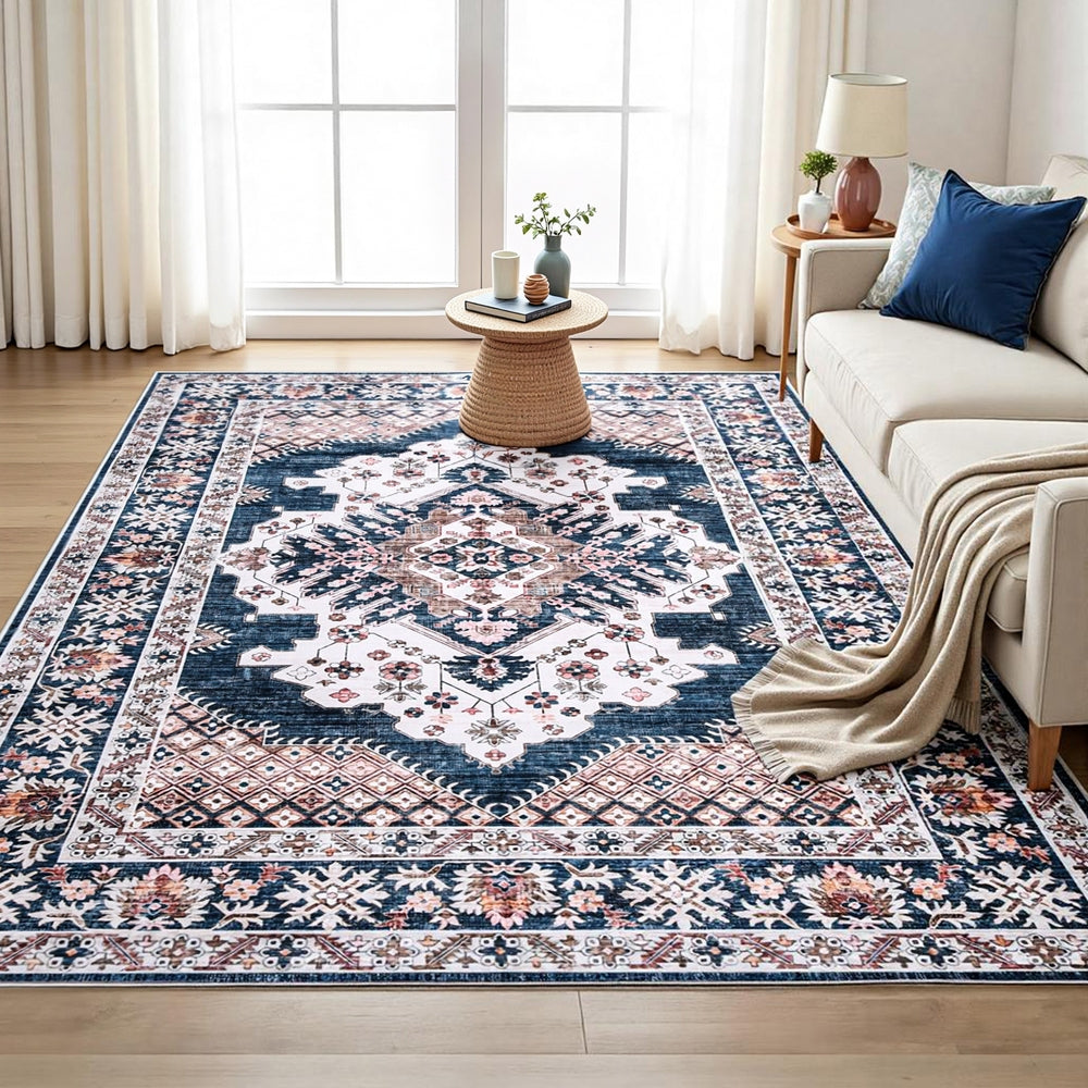 Artiss Floor Rug 200X290cm Large Washable Persian Area Rug Living Room Carpet-6