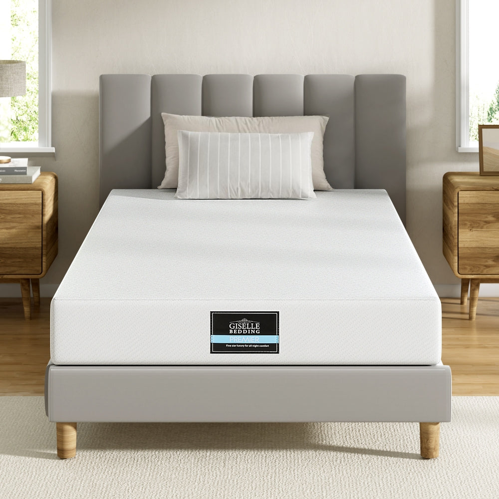 Giselle 20cm Memory Foam Mattress Green Tea Single-6