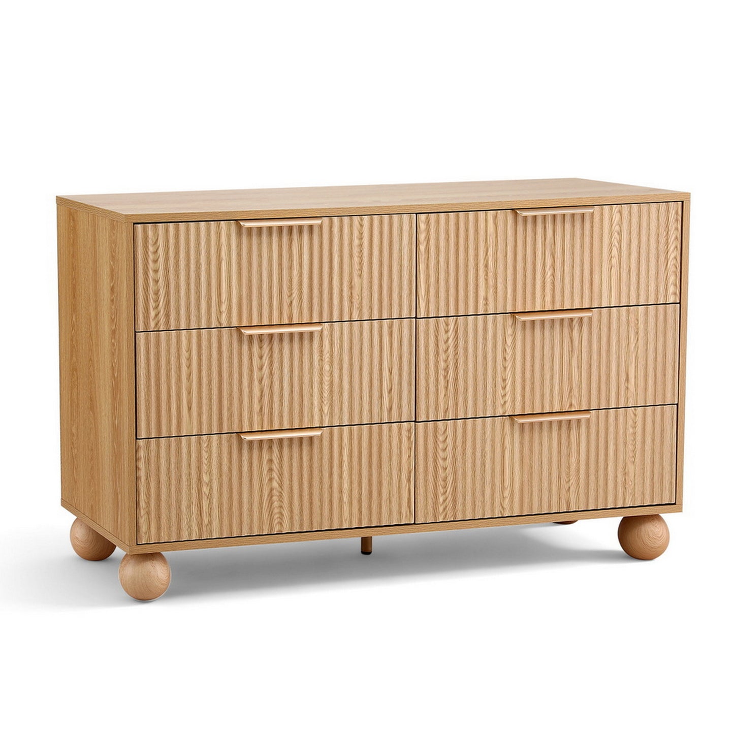 Artiss 6 Chest of Drawers Dresser Tallboy Pine-6