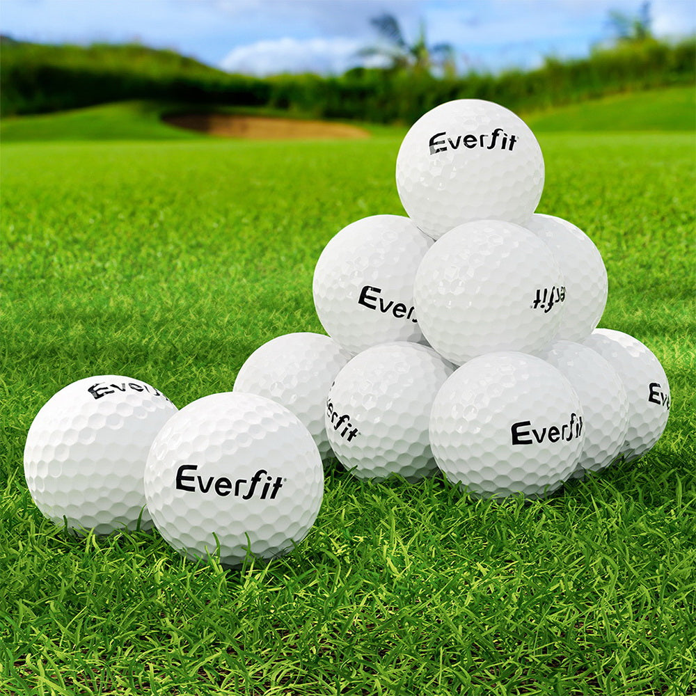 Everfit 12Pcs Golf Ball Set Reusable Distance Golf Balls Practice Training-6