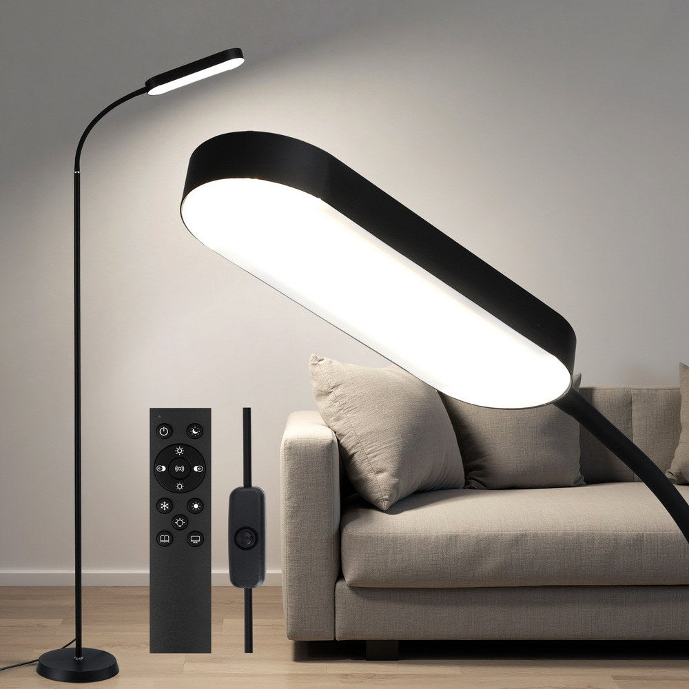Artiss LED Floor Lamp with Remote Control & 4 Color Temperature Reading Living Room Bedroom Office-6