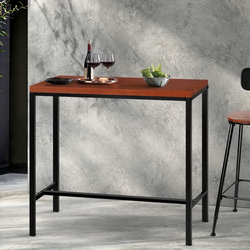 Artiss Alex Bar Table 100CM Rectangular-8
