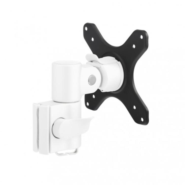 Atdec AWM-A13 130mm Short Swing Monitor Arm, Adjustable Tilt and Pan, White-0
