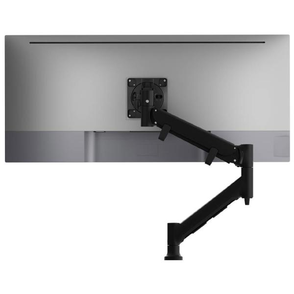 Atdec AWMS-HXB Heavy Duty Dynamic Monitor Arm. Up to 49" screens, Min. Load 6kg. Max Load 16kg, C-Clamp Desk Fixing, VESA up to 100x100. Black-0