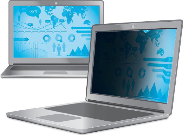 3M Touch Privacy Filter, 13.3", 16:9, Dell Latitude, Anti-Glare, Blue Light Reduction, Matte-to-Matte, COMPLY Flip Attach Set, Adhesive Strips-0