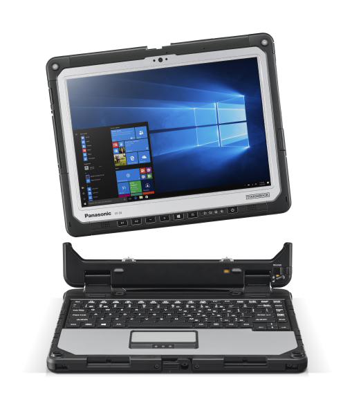 Panasonic Toughbook CF-33 Mk1 i7-7600U, 16GB, 256GB SSD Opal, 12" QHD, 4G (w/ 30 Point GPS) True Serial, No Webcam, W10P, 6MO Wty (Box Opened)-0