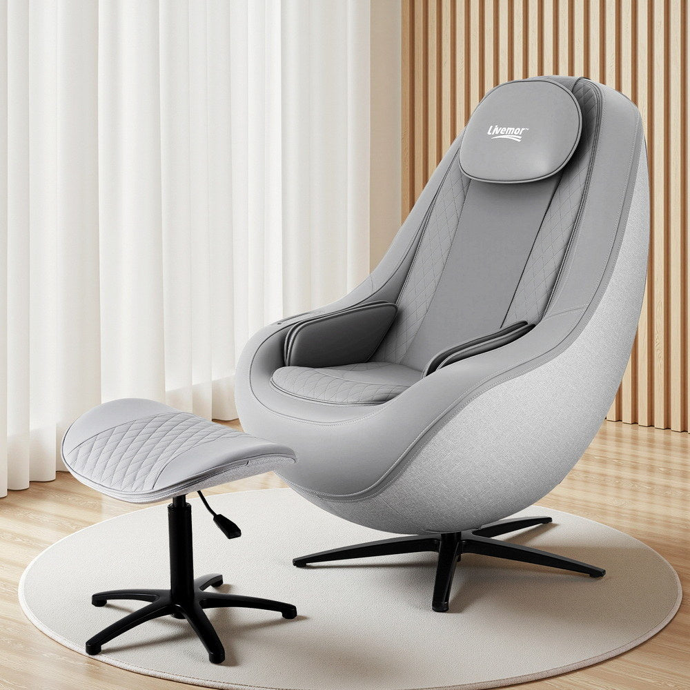 Livemor Massage Chair Electric Recliner Home Massager 3D ROLI-6