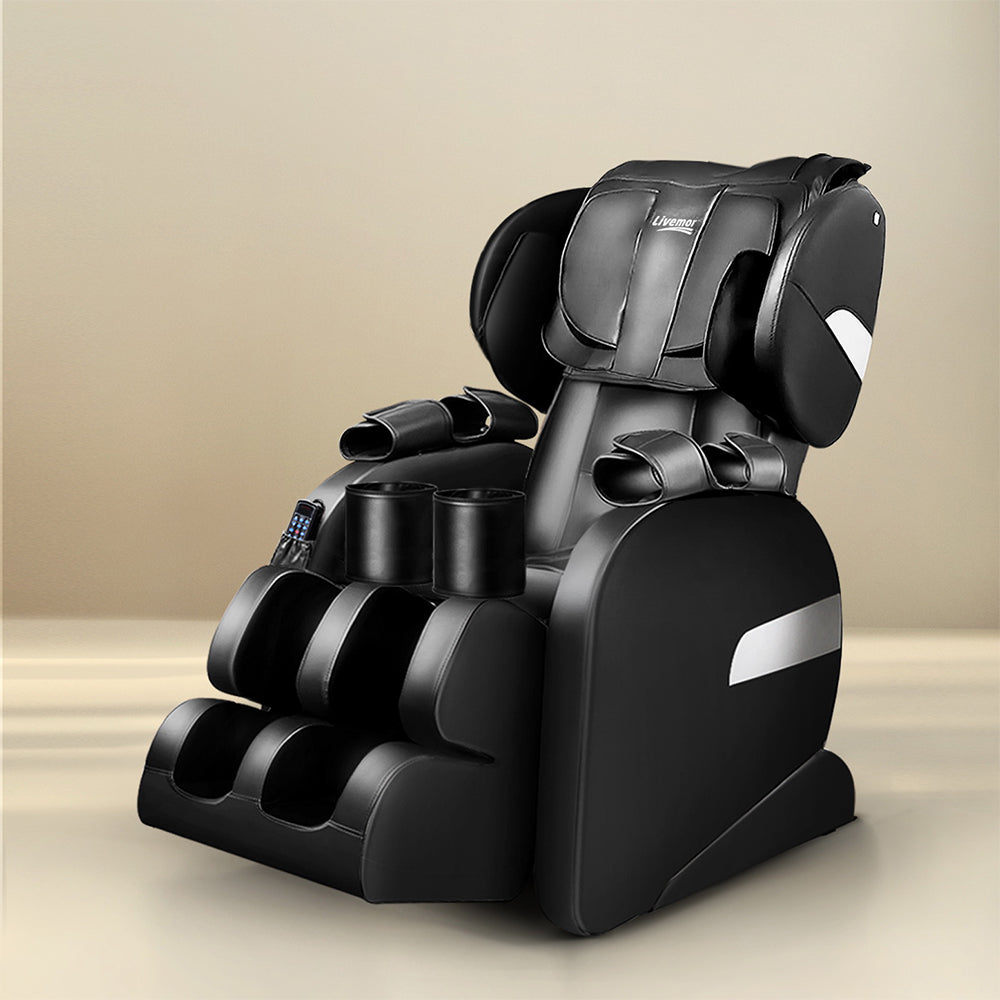 Livemor Massage Chair Electric Recliner 22 Nodes Massager Belmue-7
