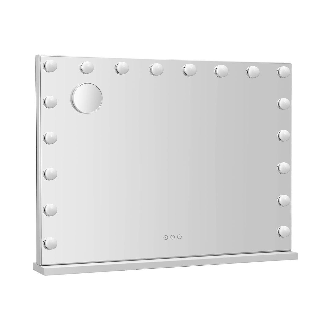 Embellir Makeup Mirror 80x58cm Hollywood Vanity with LED Light Tabletop Wall-6