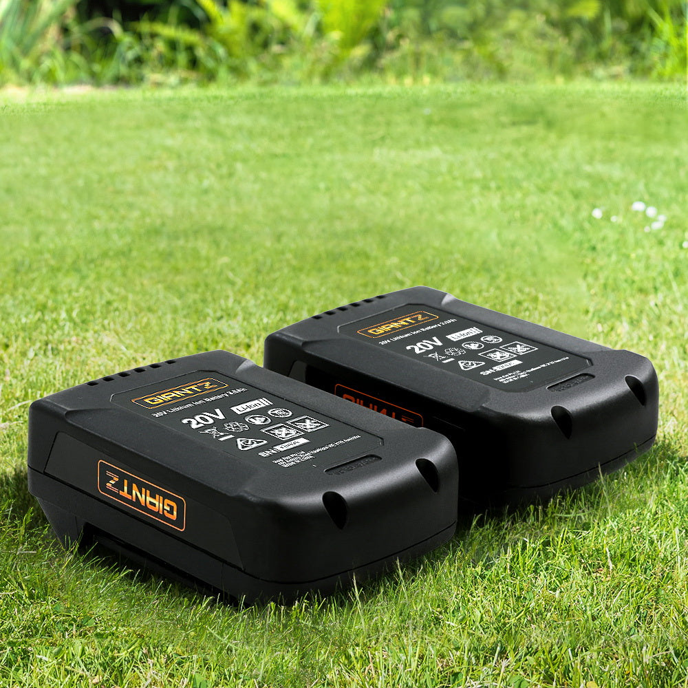 Giantz Lawn Mower 40V Battery Only Cordless 20V x2 Fits LI37-6