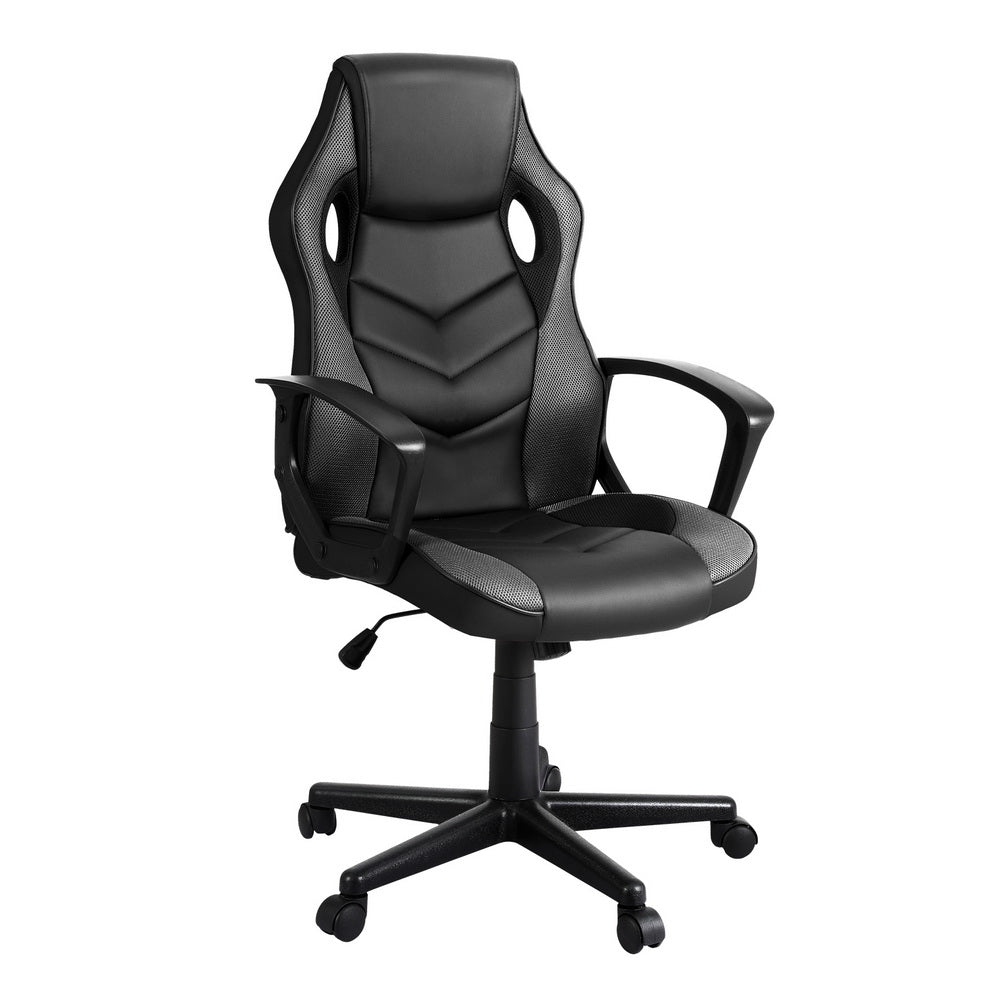 Artiss Gaming Office Chair Computer Chairs Grey-6