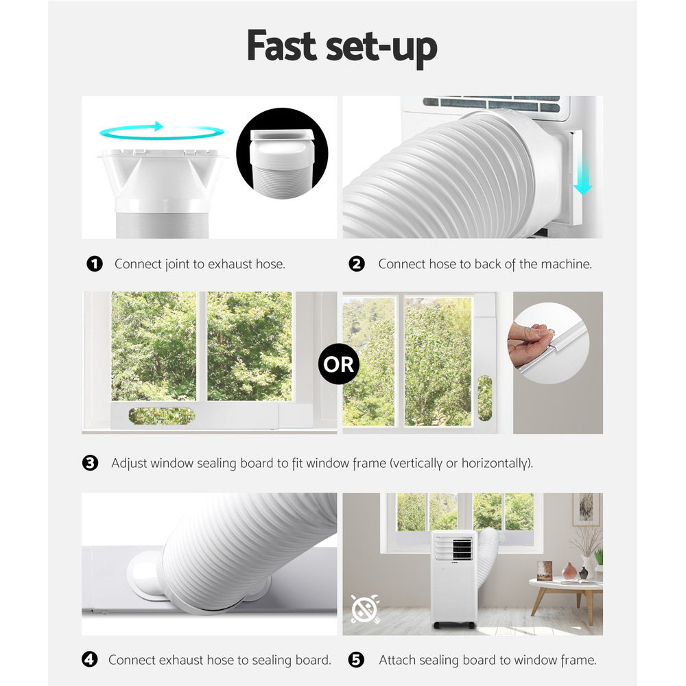 Devanti Portable Air Conditioner 7000BTU-5