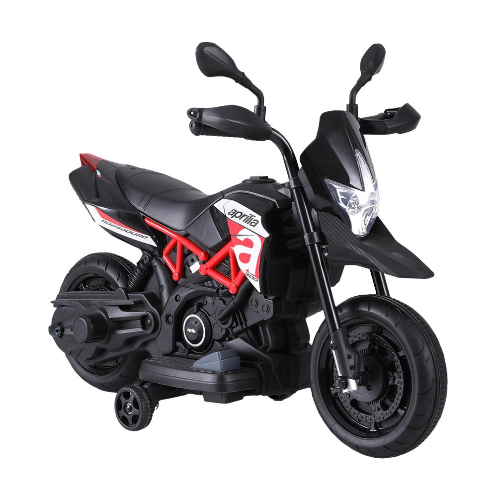 Kids Electric Ride On Car Motorcycle Motorbike Aprilia Licensed Dorsoduro 900-6