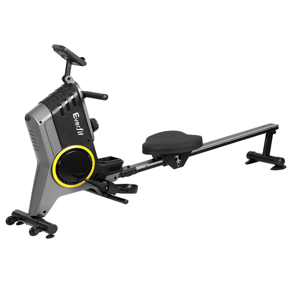 Everfit Rowing Machine 12 Levels Magnetic Rower Fitness Gym Cardio Workout-6