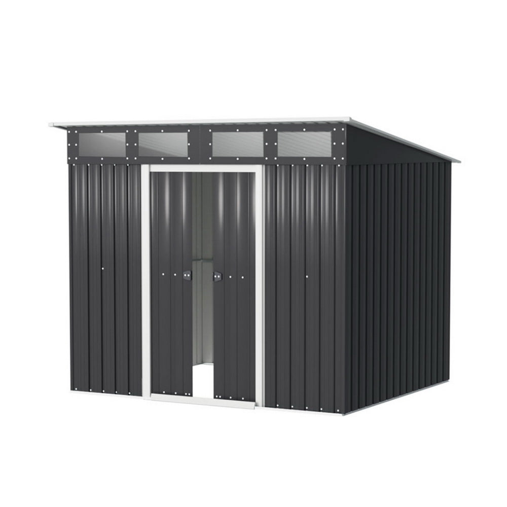 Giantz Garden Shed 2.38x1.99M Outdoor Storage Tool Workshop House Shelter-6