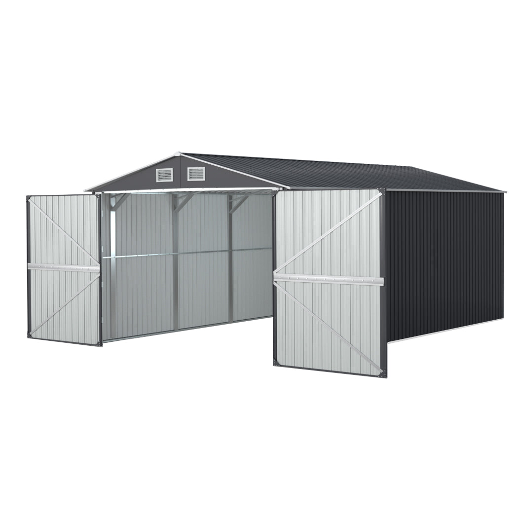 Giantz Garden Shed Sheds Outdoor Storage 3x5.38M Tool Workshop House Shelter-6