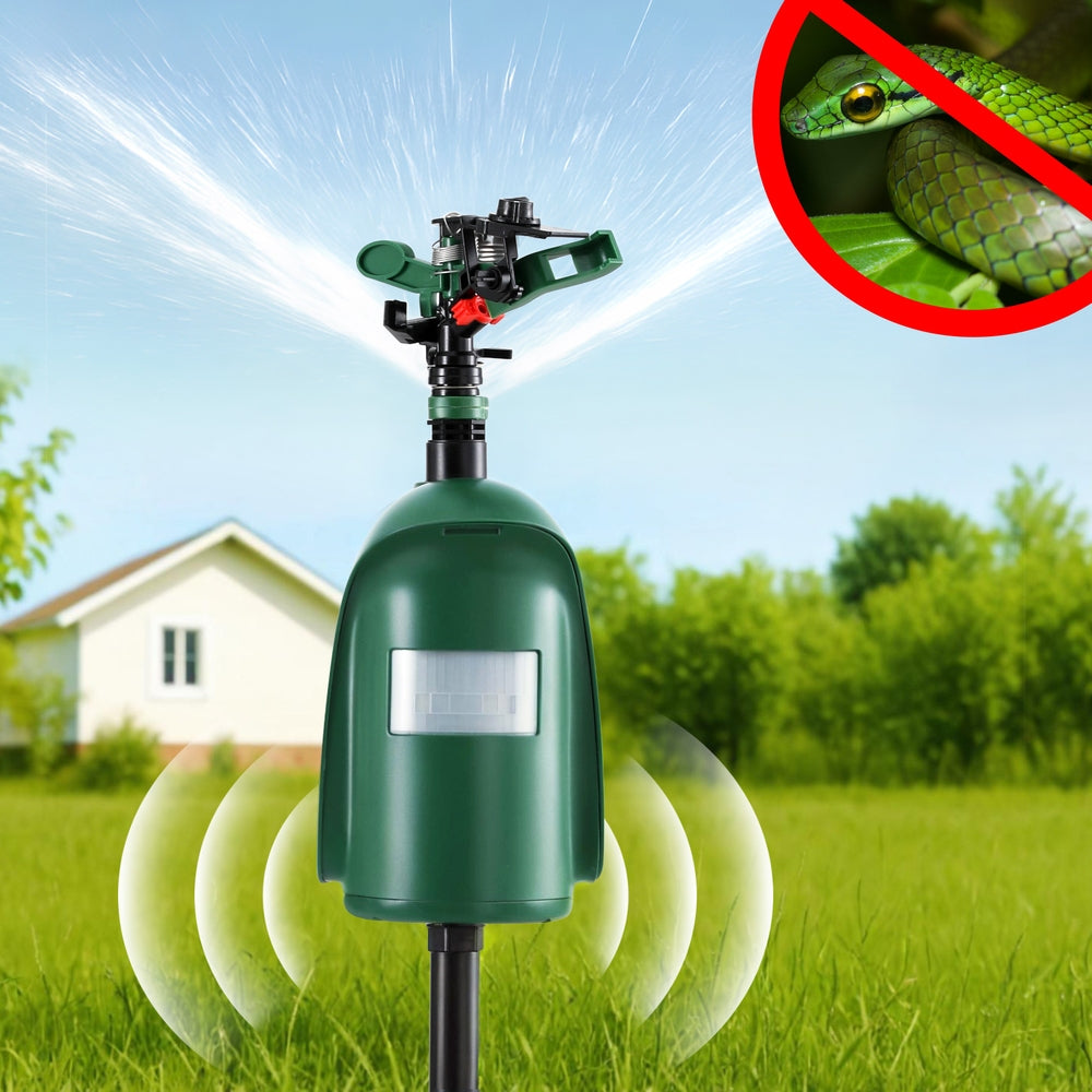 Gardeon Snake Repeller Outdoor Water Sprinkler Animal Deterrent-6