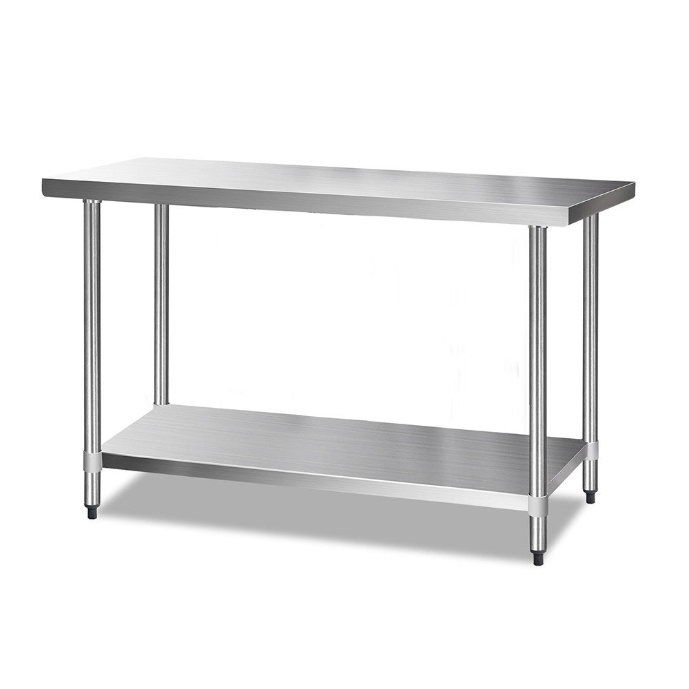 Cefito 1524x610mm Stainless Steel Kitchen Bench 304-7