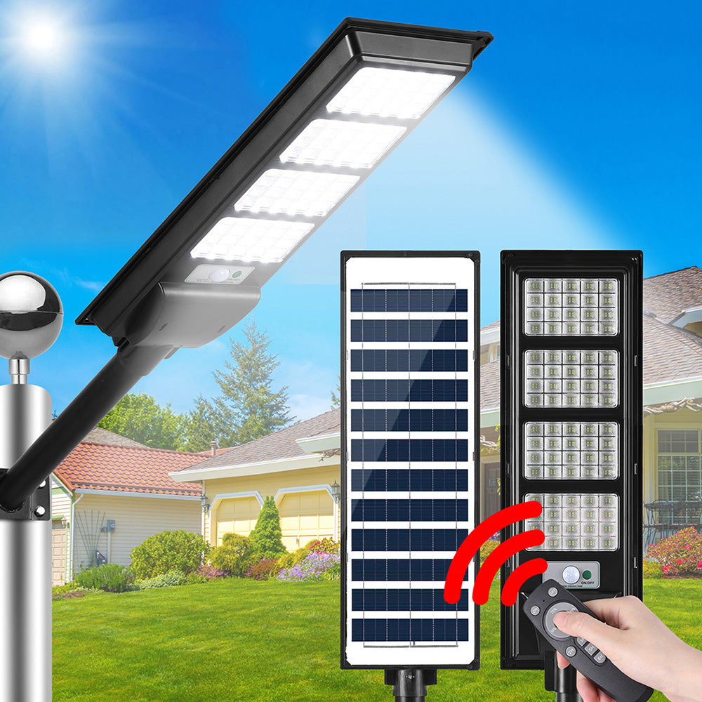 Leier 320 LED Solar Street Light Flood Motion Sensor Remote-6