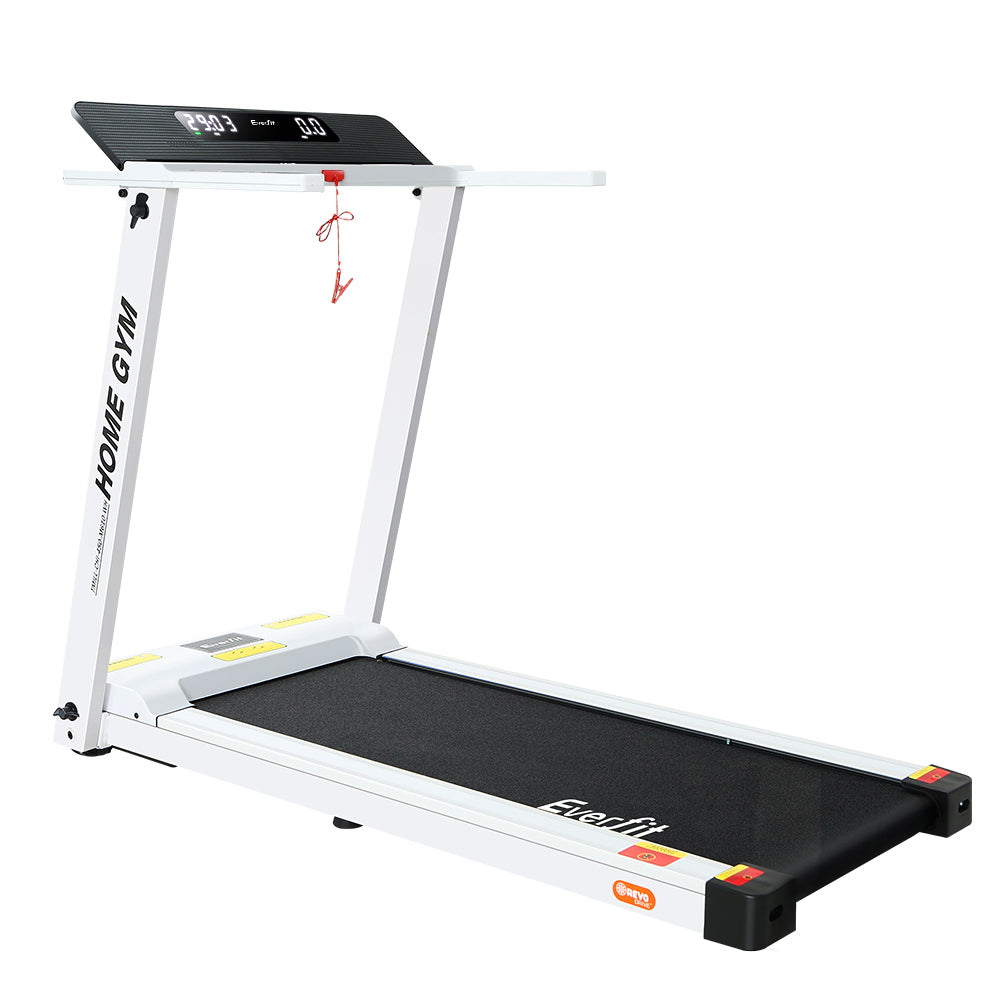 Everfit Treadmill Electric Home Gym Fitness Exercise Fully Foldable 450mm White-7