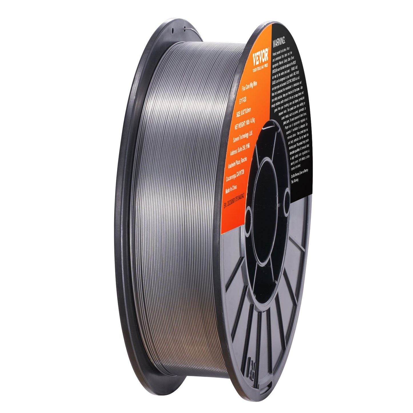 Flux Core Welding Wire, E71T-GS 0.030-inch 10LBS, Gasless Mild Steel MIG Welding Wire with Low Splatter for All Position Arc Welding and Outdoor Use