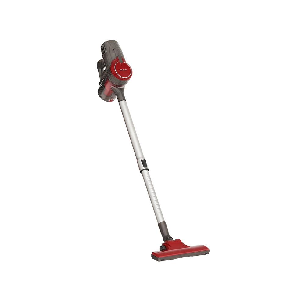 Devanti Stick Vacuum Cleaner Bagless Corded 500W Red-6