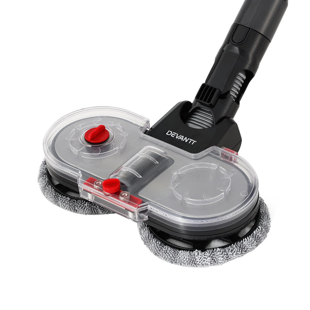 Devanti Stick Vacuum Cleaner Electric Mop Head-4