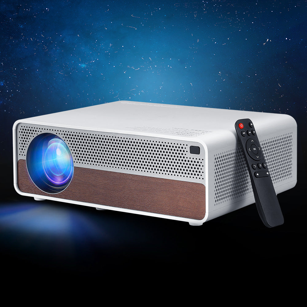 Devanti Portable Wifi Video Projector 4K Home Theater HDMI 1080P Native-6
