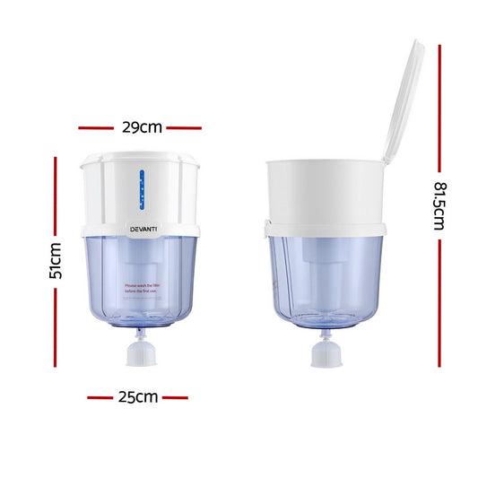 Devanti Water Cooler Dispenser 15L Filter Bottle-1