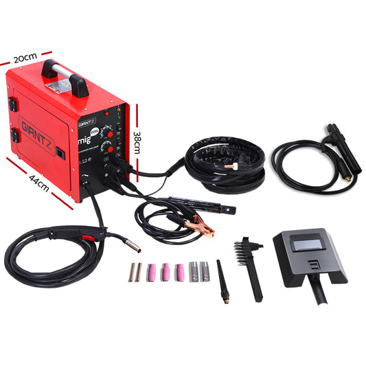 Giantz 220 Amp Inverter Welder MMA MIG DC Gas Gasless Welding Machine Portable-1