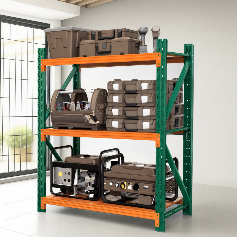 Giantz 1.2Mx1.5M Garage Shelving Warehouse Rack-6