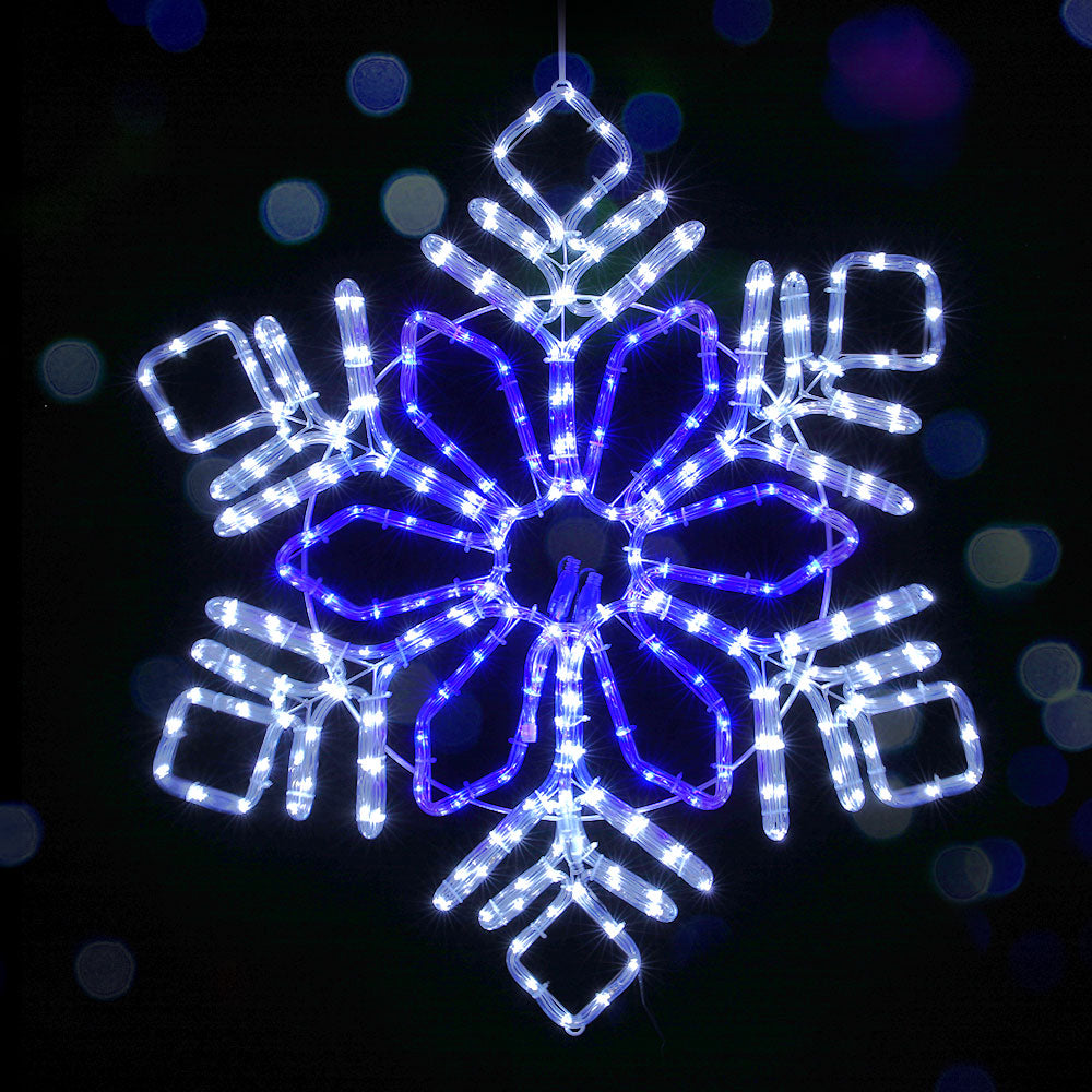 0.82M Christmas Lights 304 LED Snow Motif Light Decorations Jingle Jollys-6