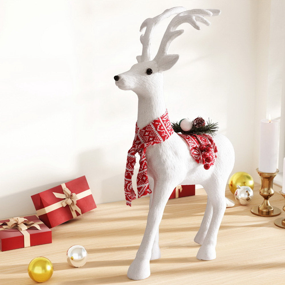 Jingle Jollys Christmas Reindeer 60cm Glitter Deer Ornaments Party Decorations-6