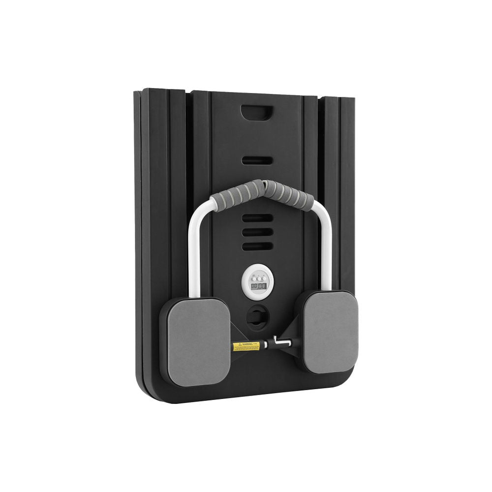 Everfit Pilates Reformer Abdominal Exercise Board Push Up Set Fitness Black-2