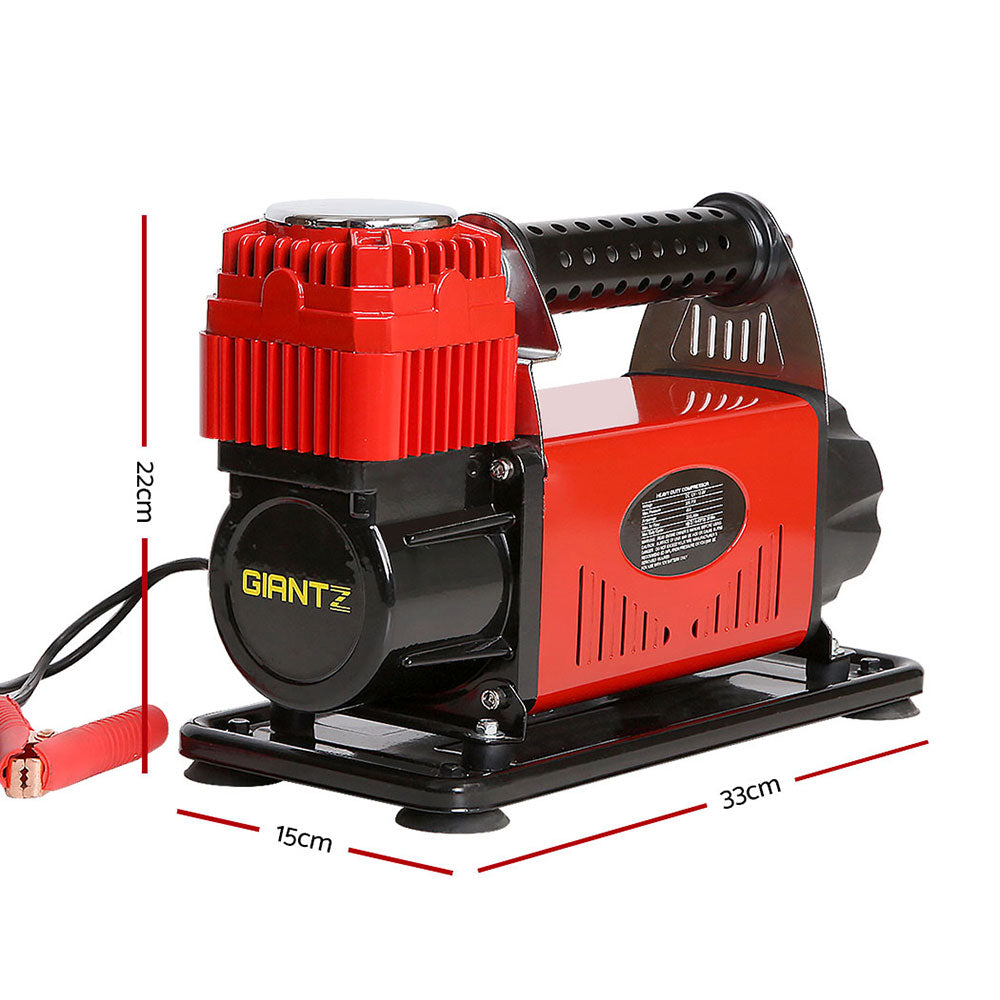 Giantz Air Compressor 12V 4x4 Tyre 320L/min Deflator Inflator Car Truck Portable-1