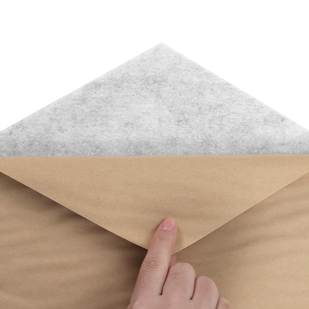 Alpha Acoustic Foam 12pcs 35x30x0.9cm Soundproof Absorption Panel Adhesive Grey-2