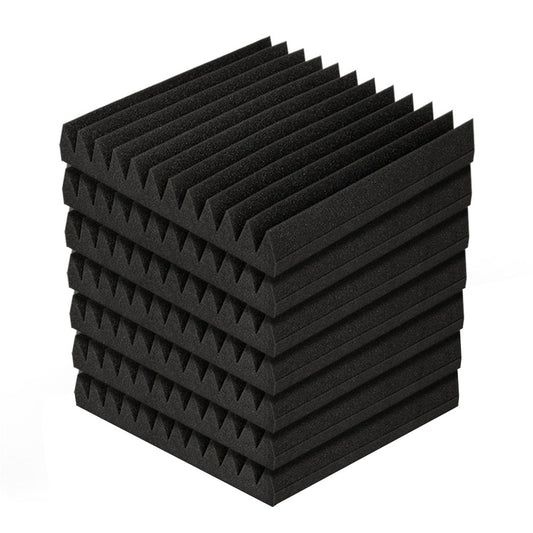 Alpha Acoustic Foam 20pcs 30x30x5cm Sound Absorption Proofing Panel Studio Wedge-0